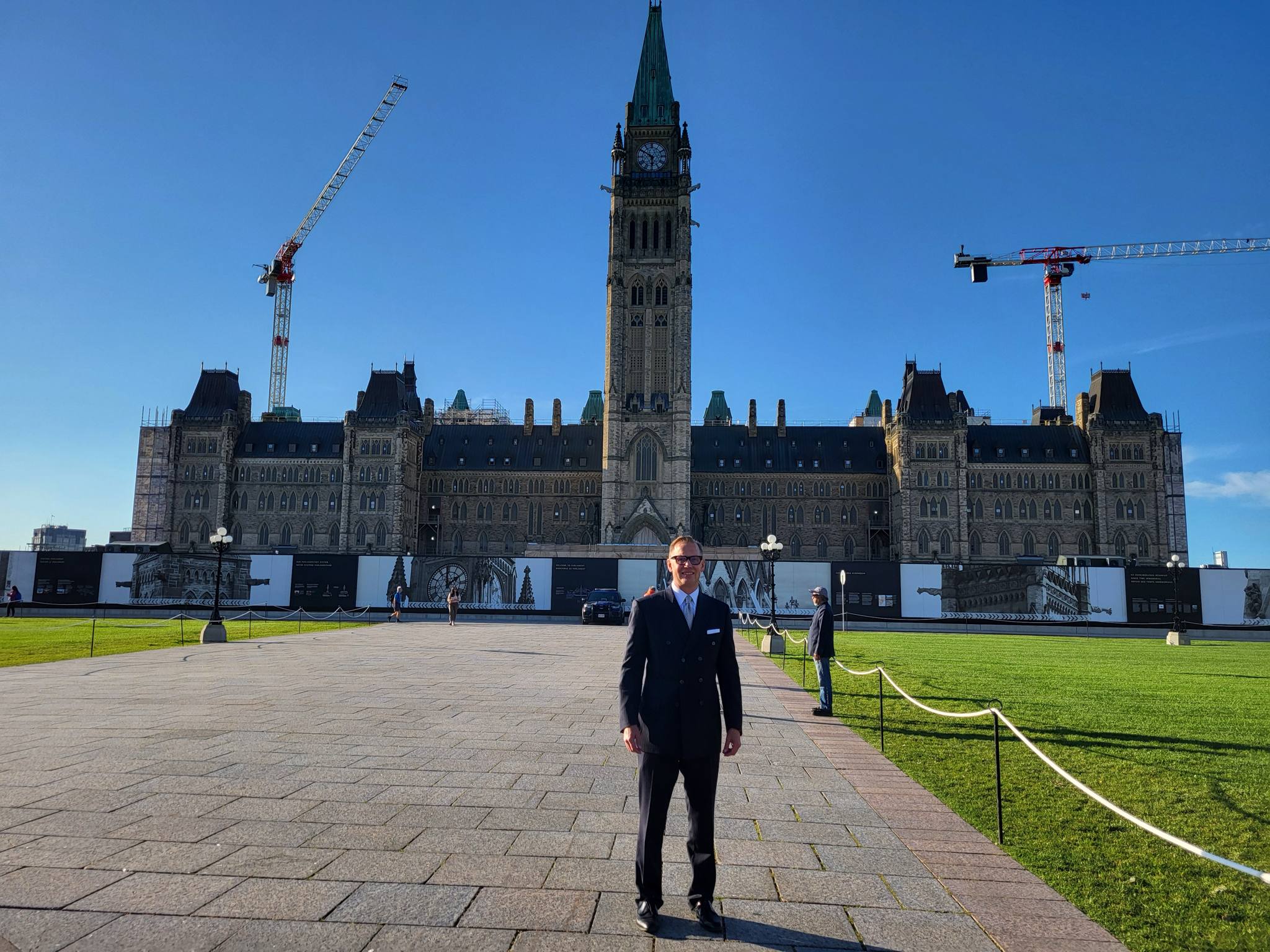 Kevin at Parliament