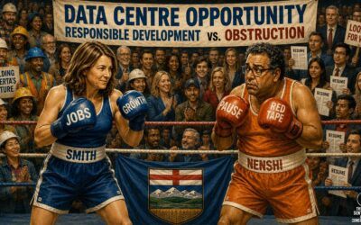 Smith has a plan for Data Centres – Nenshi wants to hit pause